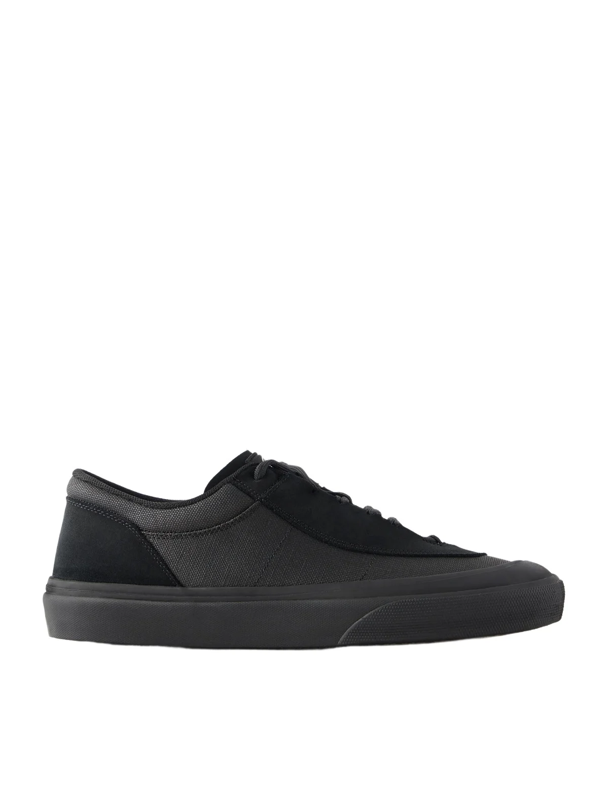 Stone Island Suede-Trimmed Canvas Sneakers - Men