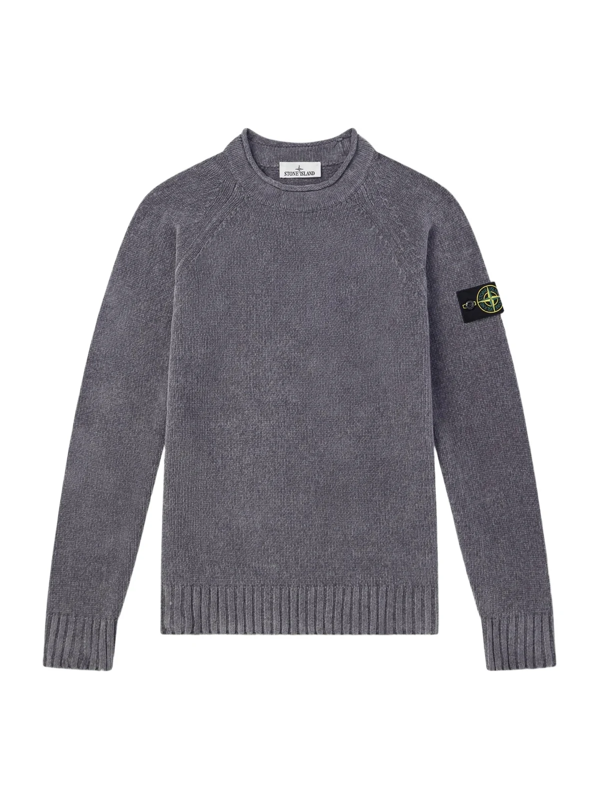 Mouliné Cotton-Chenille Sweater - Men Mouliné Cotton-Chenille Sweater - Men