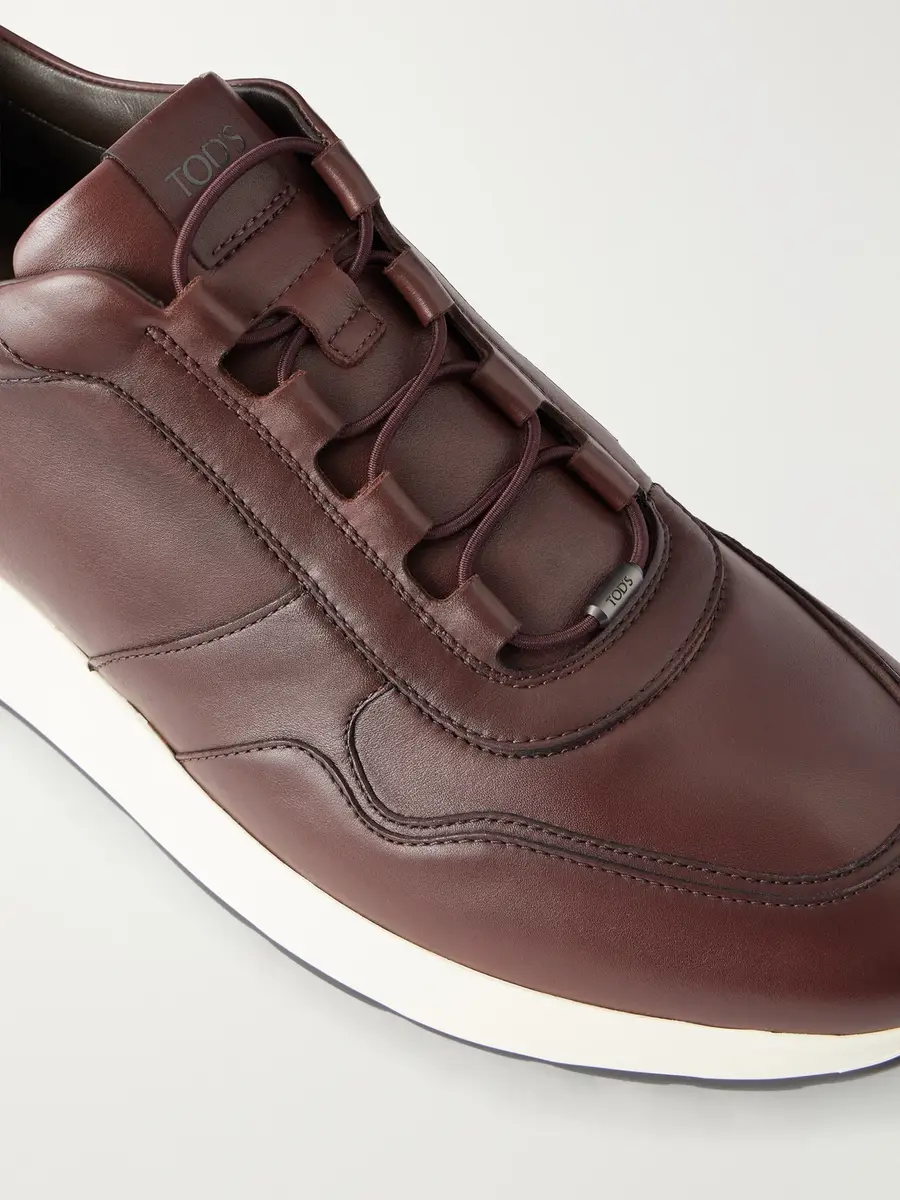 Tod's Panelled Leather Sneakers - Men | Thumbnail 5 Tod's Panelled Leather Sneakers - Men | Thumbnail 5