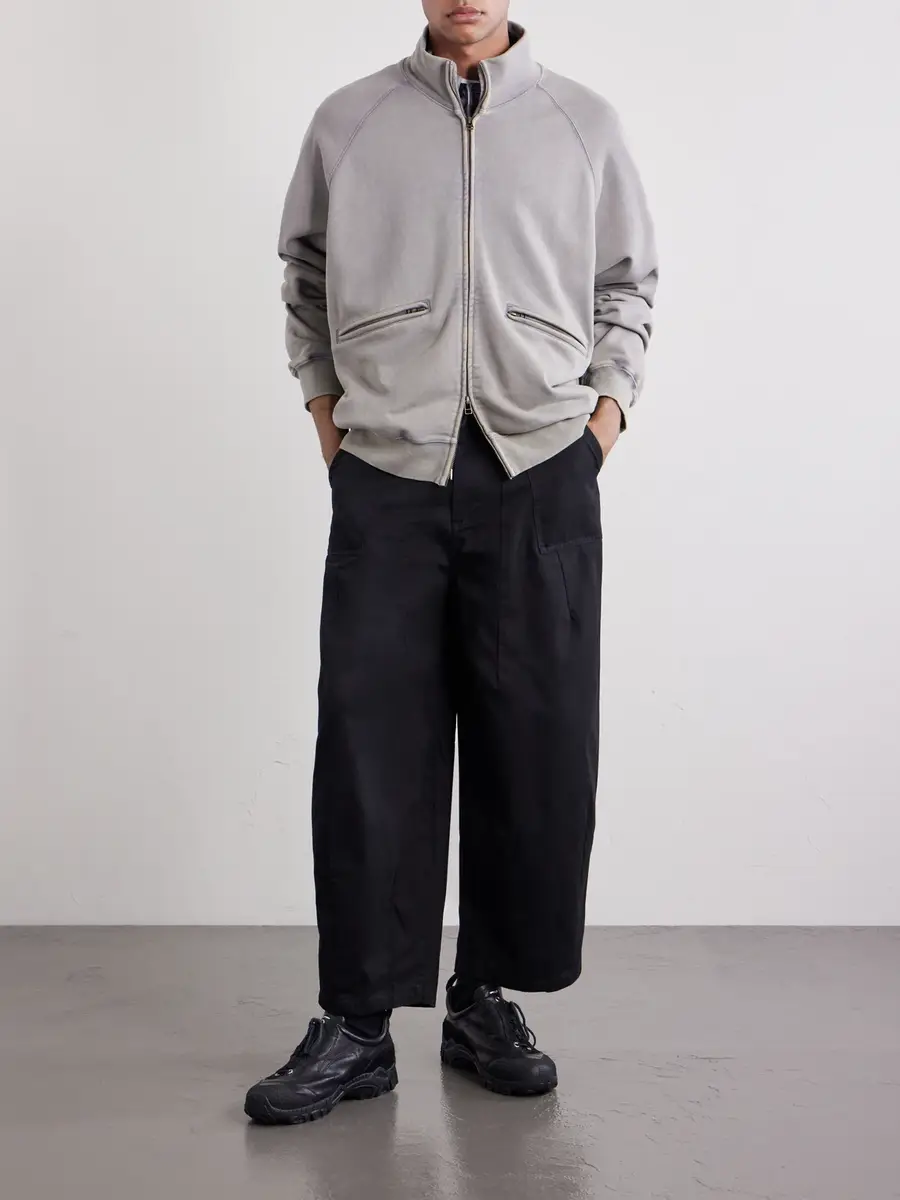 FrizmWORKS Wide-Leg Cotton-Twill Trousers - Men | Thumbnail 2
