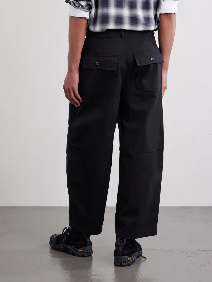 FrizmWORKS Wide-Leg Cotton-Twill Trousers - Men | Thumbnail 4
