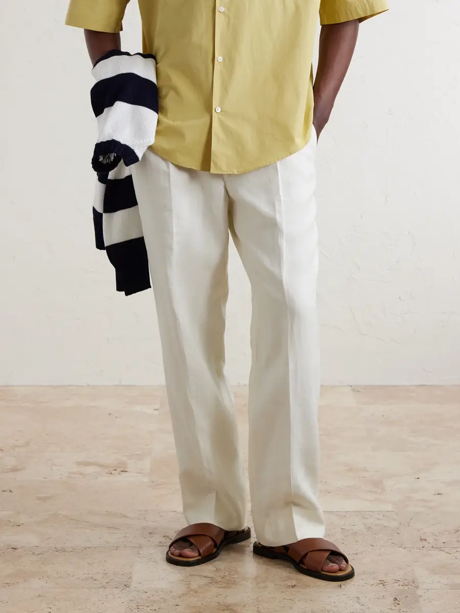 J.M. Weston Leather Sandals - Men | Thumbnail 2