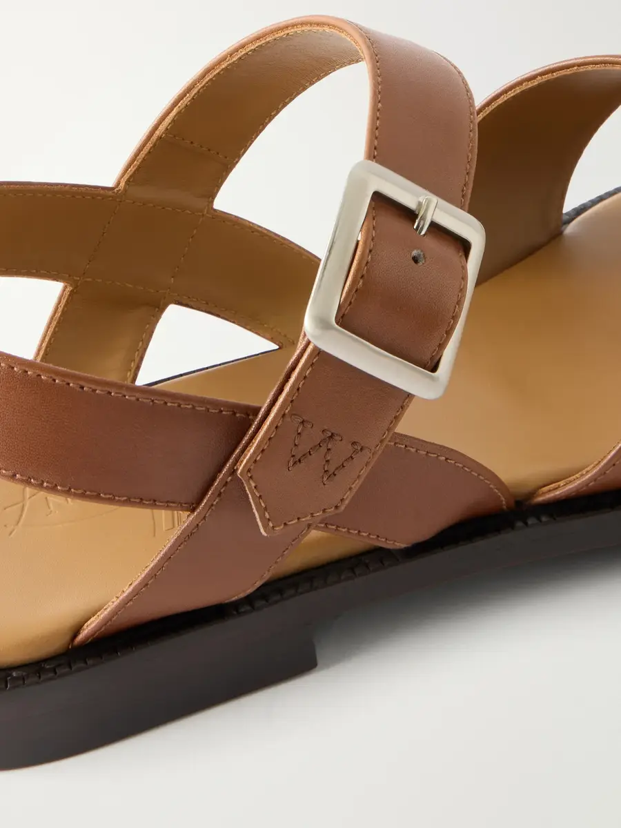 J.M. Weston Leather Sandals - Men | Thumbnail 5
