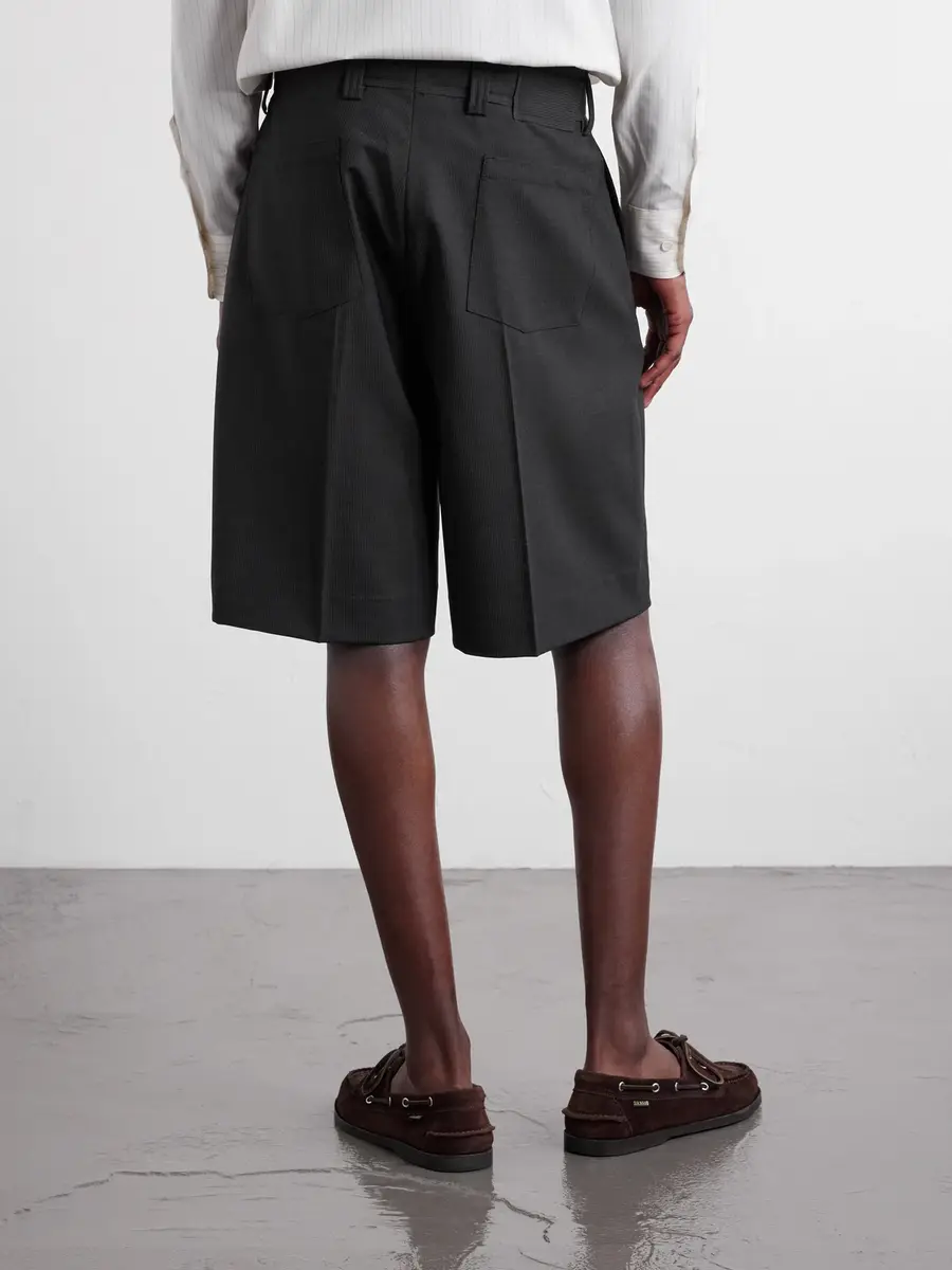 mfpen Straight-Leg Wool Shorts - Men | Thumbnail 4 mfpen Straight-Leg Wool Shorts - Men | Thumbnail 4
