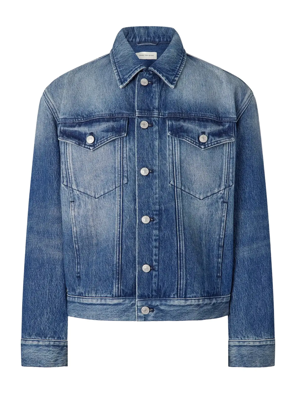 Panelled Cotton-Denim Trucker Jacket - Men