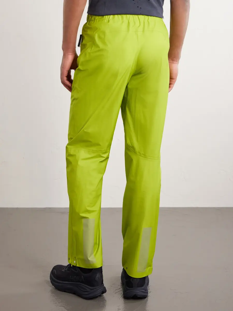 Satisfy Straight-Leg Pertex® 3L Rain Logo-Appliquéd Recycled-Ripstop Trousers - Men | Thumbnail 4