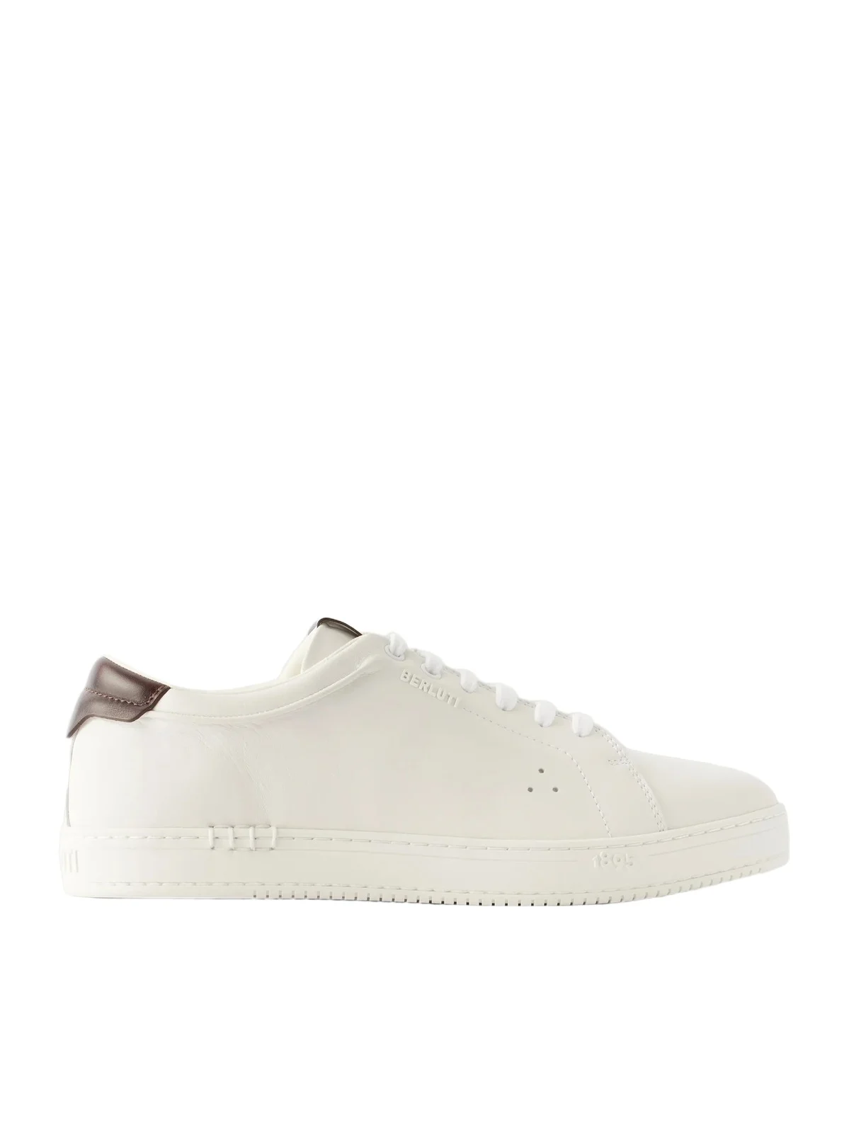 Berluti Logo-Embossed Leather Sneakers - Men
