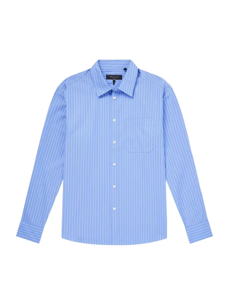 rag & bone Striped Cotton-Poplin Shirt - Men