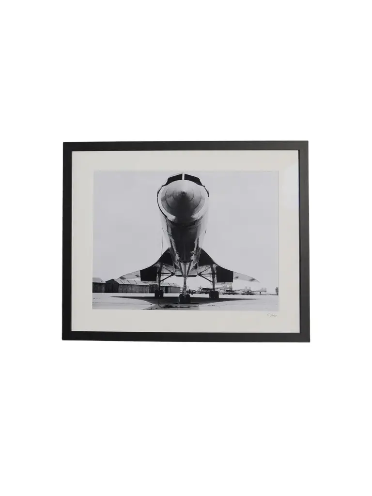 Sonic Editions Framed 1967 Concorde '67 Print, 50" x 40" - Men