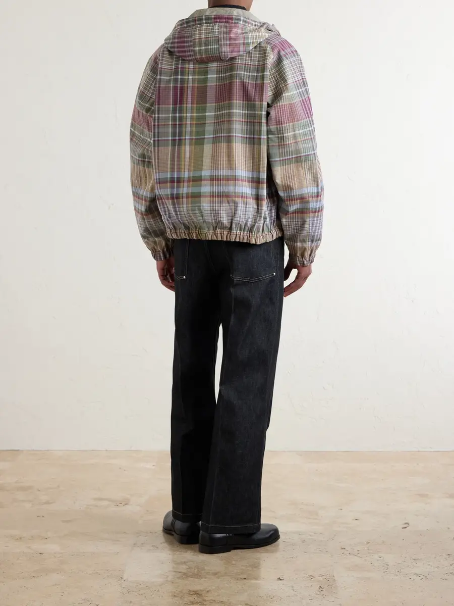 Aimé Leon Dore Reversible Checked Shell Windbreaker Jacket - Men | Thumbnail 4 Aimé Leon Dore Reversible Checked Shell Windbreaker Jacket - Men | Thumbnail 4