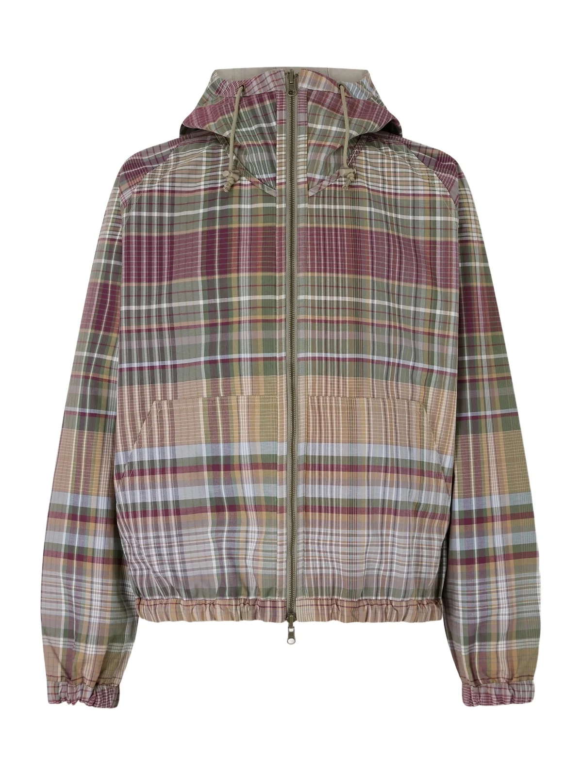 Reversible Checked Shell Windbreaker Jacket - Men Reversible Checked Shell Windbreaker Jacket - Men