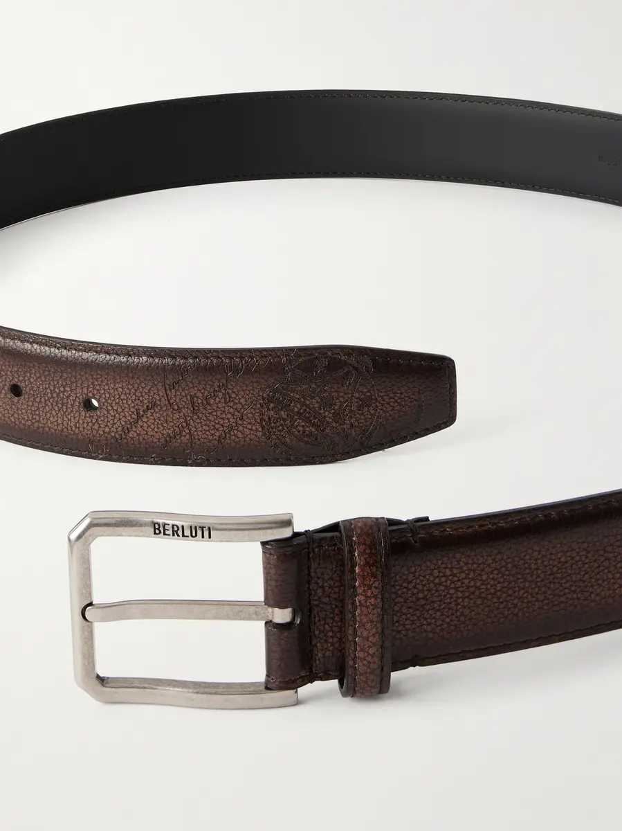 Berluti 3cm Full-Grain Venezia Softy Leather Belt - Men | Thumbnail 3 Berluti 3cm Full-Grain Venezia Softy Leather Belt - Men | Thumbnail 3