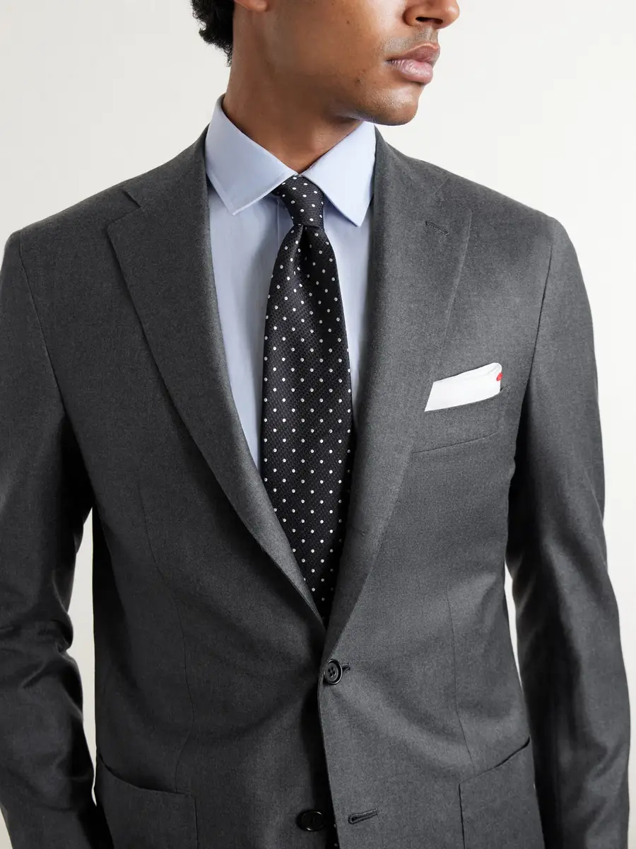 Kiton Brushed Wool Suit Jacket - Men | Thumbnail 5 Kiton Brushed Wool Suit Jacket - Men | Thumbnail 5