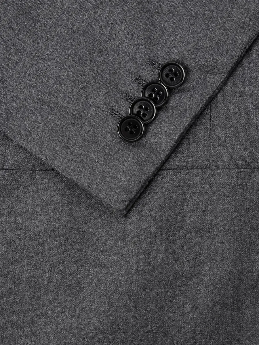 Kiton Brushed Wool Suit Jacket - Men | Thumbnail 6 Kiton Brushed Wool Suit Jacket - Men | Thumbnail 6
