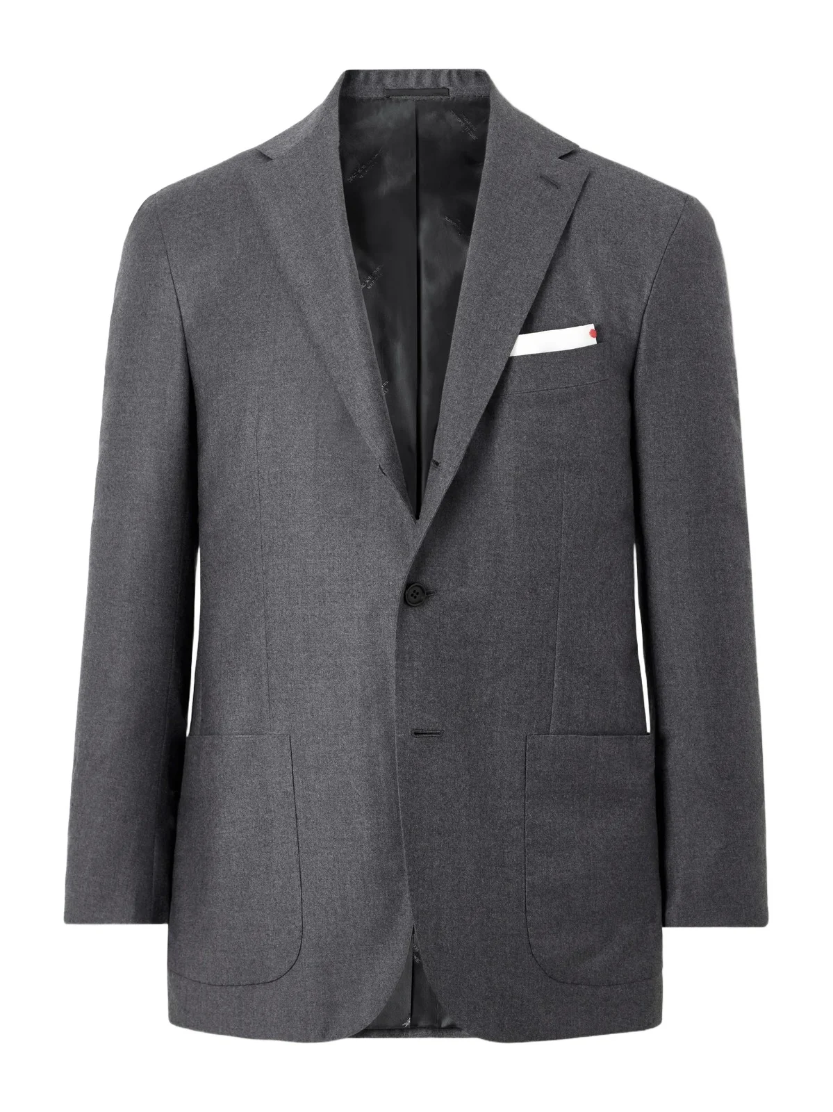 Brushed Wool Suit Jacket - Men