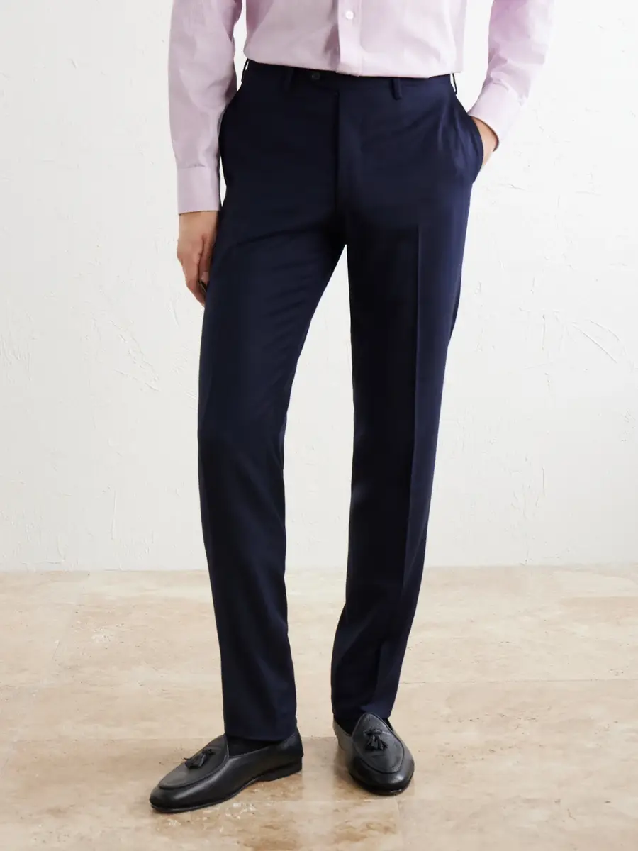 Kiton Straight-Leg Virgin Wool Suit Trousers - Men | Thumbnail 3 Kiton Straight-Leg Virgin Wool Suit Trousers - Men | Thumbnail 3