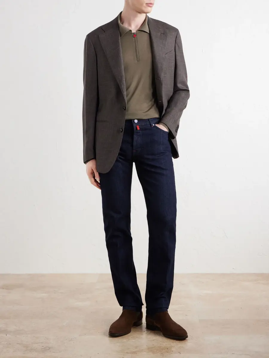 Kiton Straight-Leg Jeans - Men | Thumbnail 2 Kiton Straight-Leg Jeans - Men | Thumbnail 2