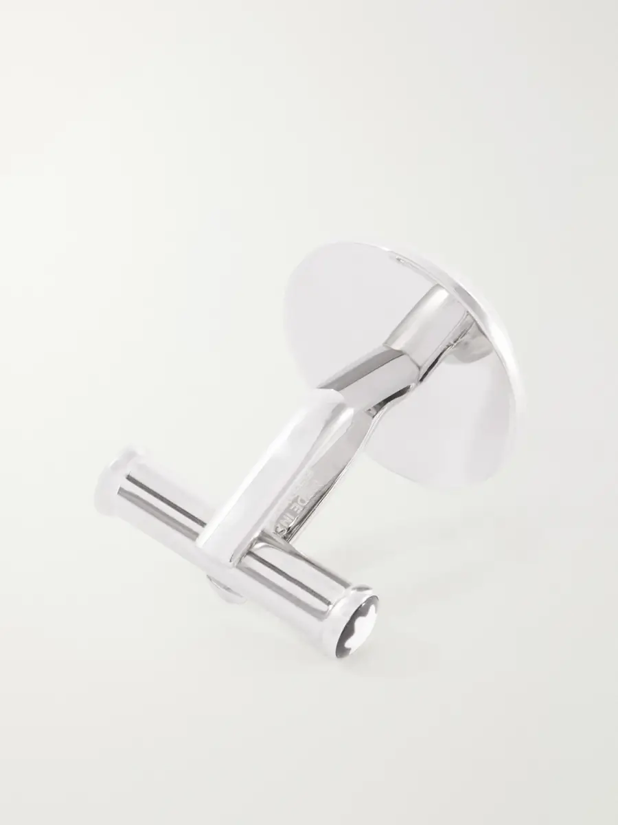 Montblanc Silver Cufflinks - Men | Thumbnail 3