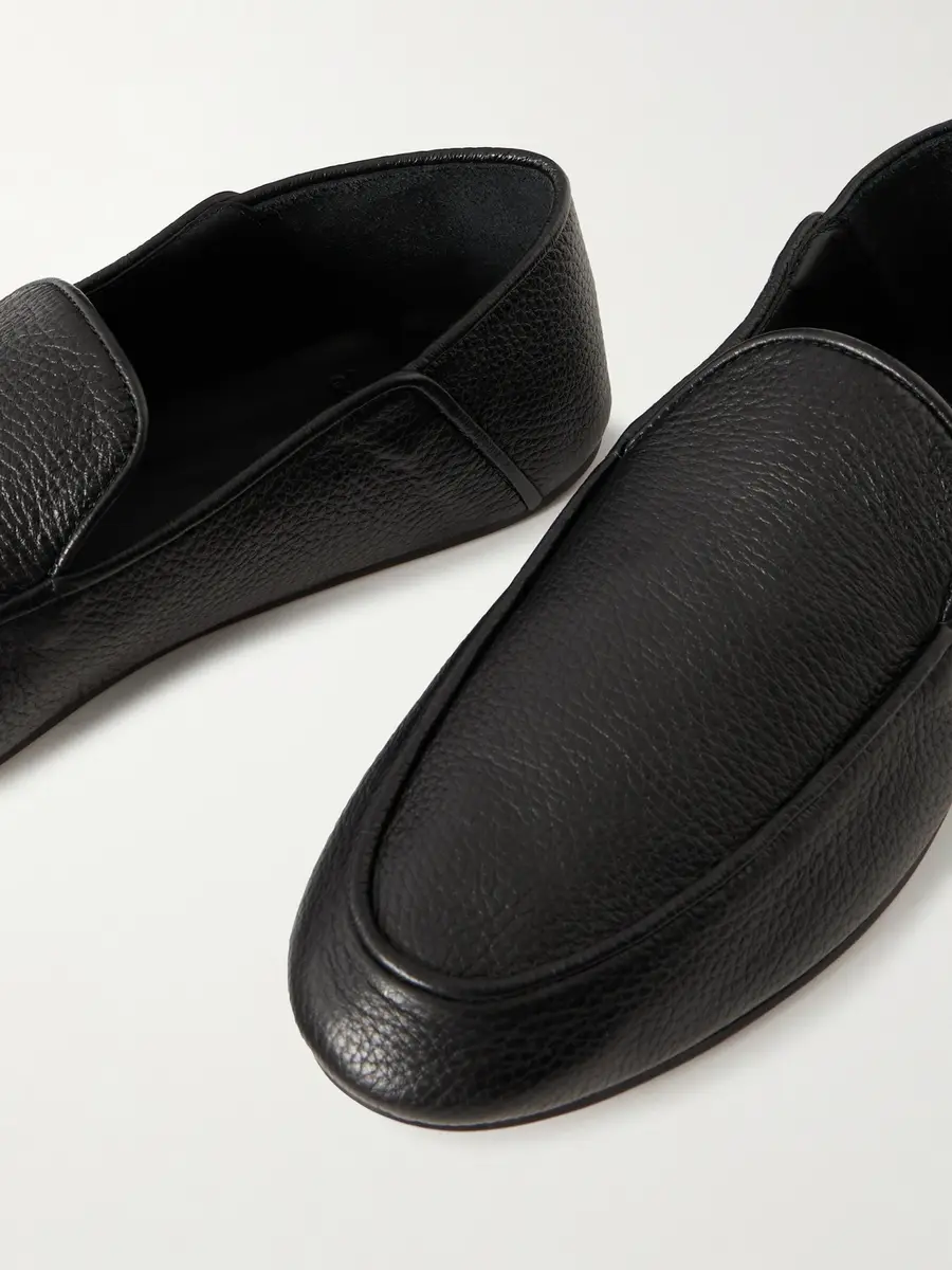 George Cleverley Mayfair Collapsible-Heel Full-Grain Leather Loafers - Men | Thumbnail 5