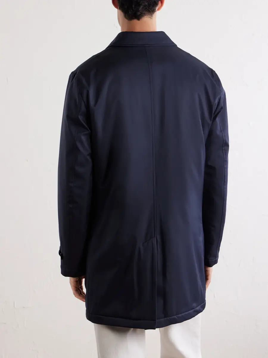 Kiton Reversible Padded Twill Jacket - Men | Thumbnail 4 Kiton Reversible Padded Twill Jacket - Men | Thumbnail 4