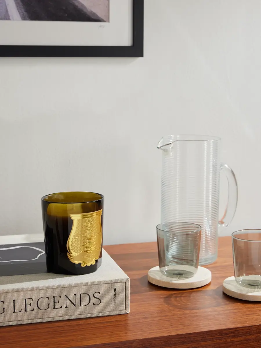 TRUDON Ernesto Tobacco and Leather Scented Candle, 270g - Men | Thumbnail 2