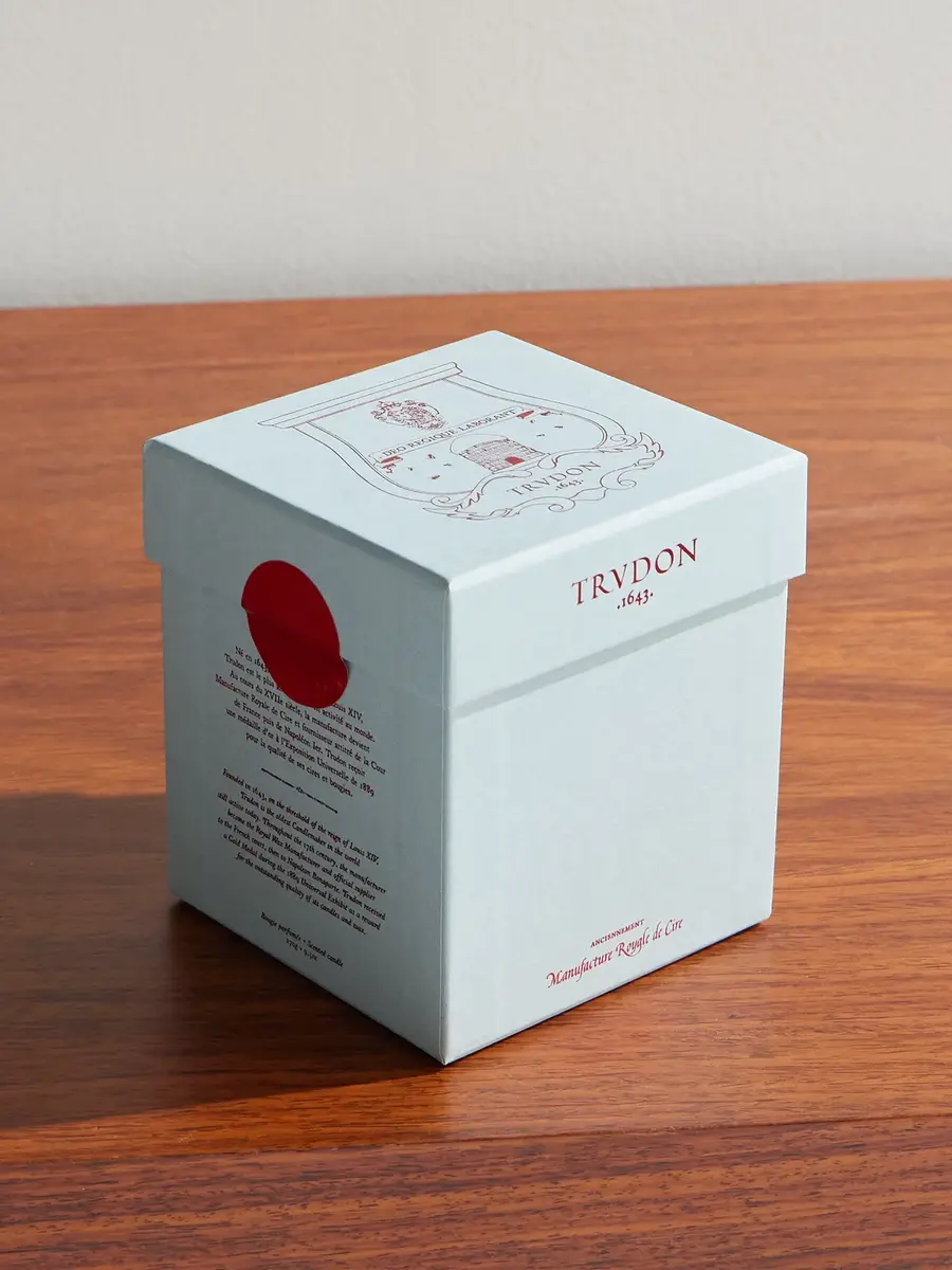 TRUDON Ernesto Tobacco and Leather Scented Candle, 270g - Men | Thumbnail 3