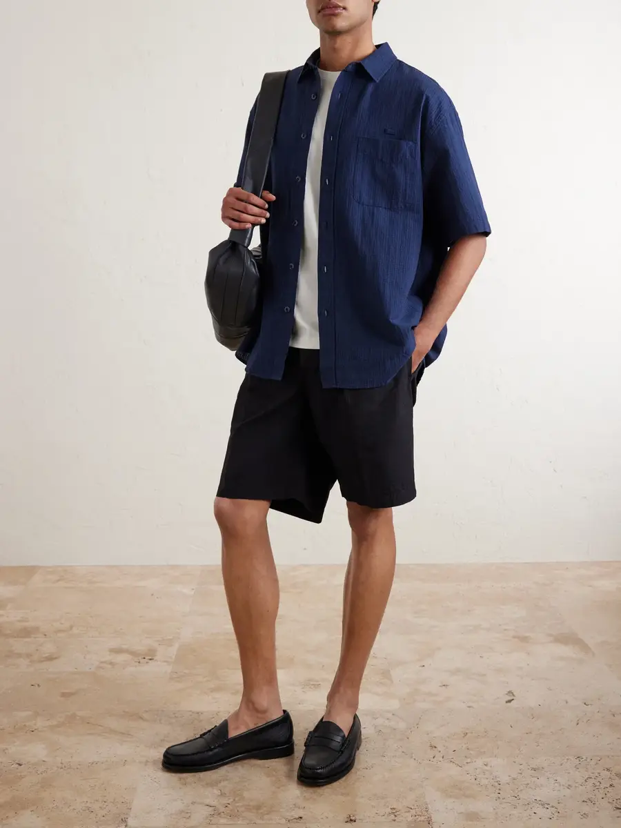 FrizmWORKS Cotton-Seersucker Shirt - Men | Thumbnail 2 FrizmWORKS Cotton-Seersucker Shirt - Men | Thumbnail 2