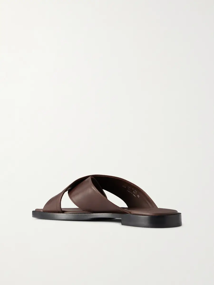 J.M. Weston Leather Sandals - Men | Thumbnail 3