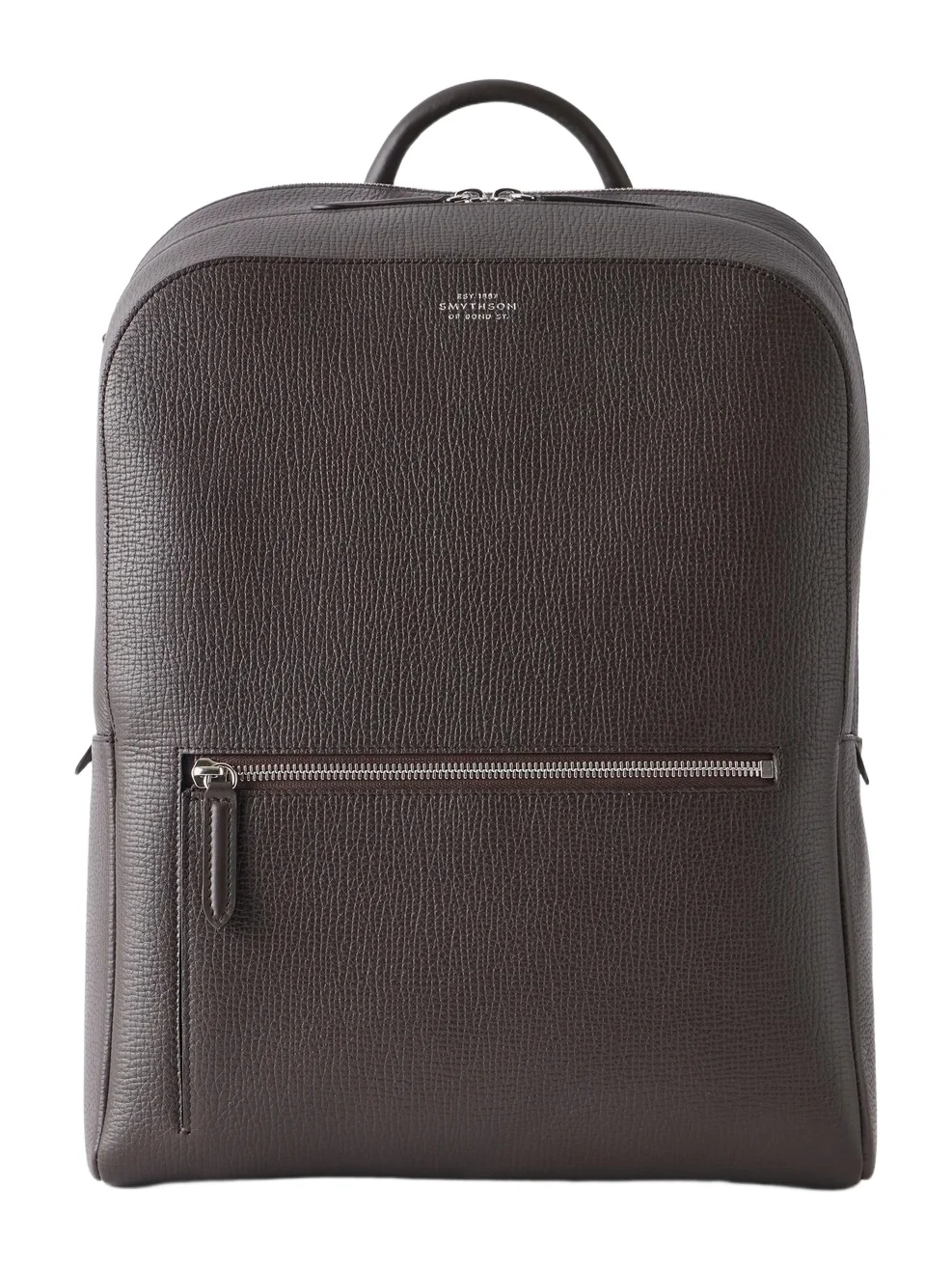 Full-Grain Leather Backpack - Men Full-Grain Leather Backpack - Men