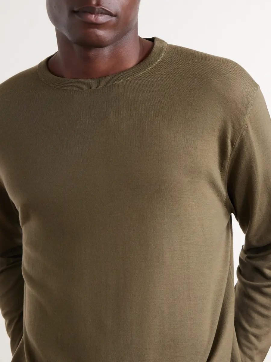 Kiton Wool Knit Sweater - Men | Thumbnail 5