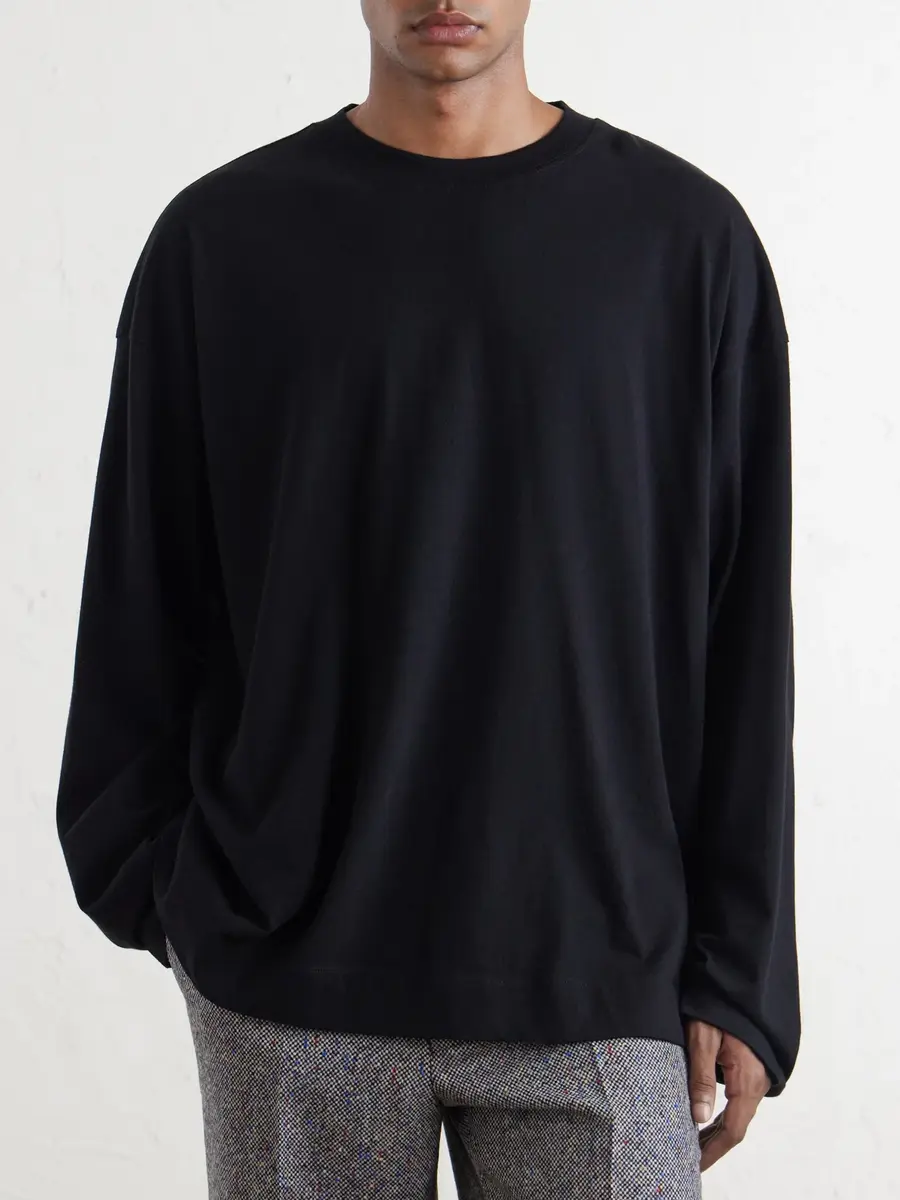 Dries Van Noten Hegland Cotton-Jersey T-Shirt - Men | Thumbnail 3 Dries Van Noten Hegland Cotton-Jersey T-Shirt - Men | Thumbnail 3