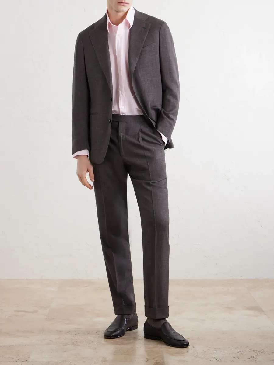 Anderson & Sheppard Linen Shirt - Men | Thumbnail 2 Anderson & Sheppard Linen Shirt - Men | Thumbnail 2