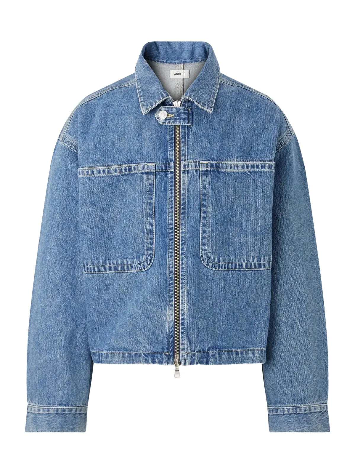 Croydon Panelled Denim Jacket - Men Croydon Panelled Denim Jacket - Men
