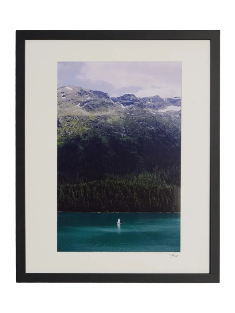 Sonic Editions Framed 2017 St. Moritz Print, 40" x 50" - Men