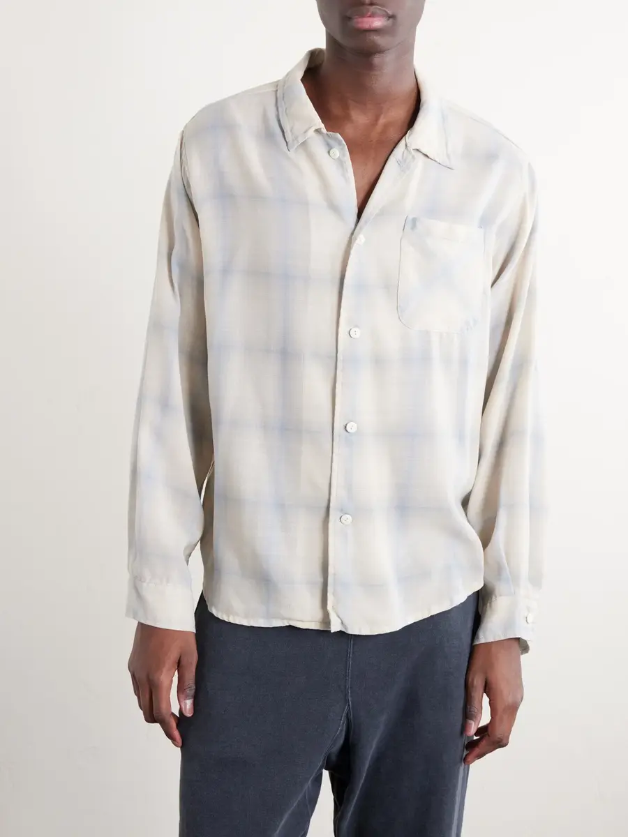 Remi Relief Viyella Checked Wool-Blend Shirt - Men | Thumbnail 3