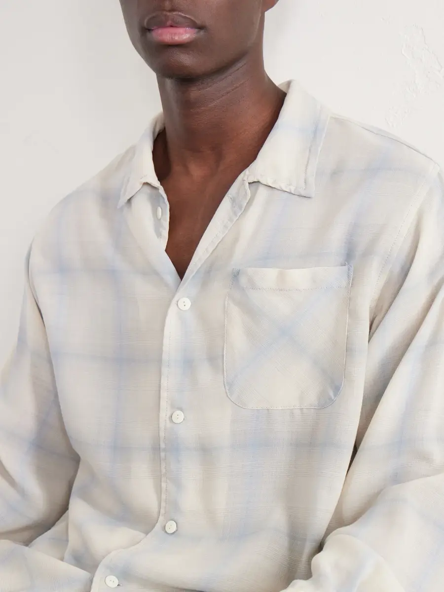 Remi Relief Viyella Checked Wool-Blend Shirt - Men | Thumbnail 5