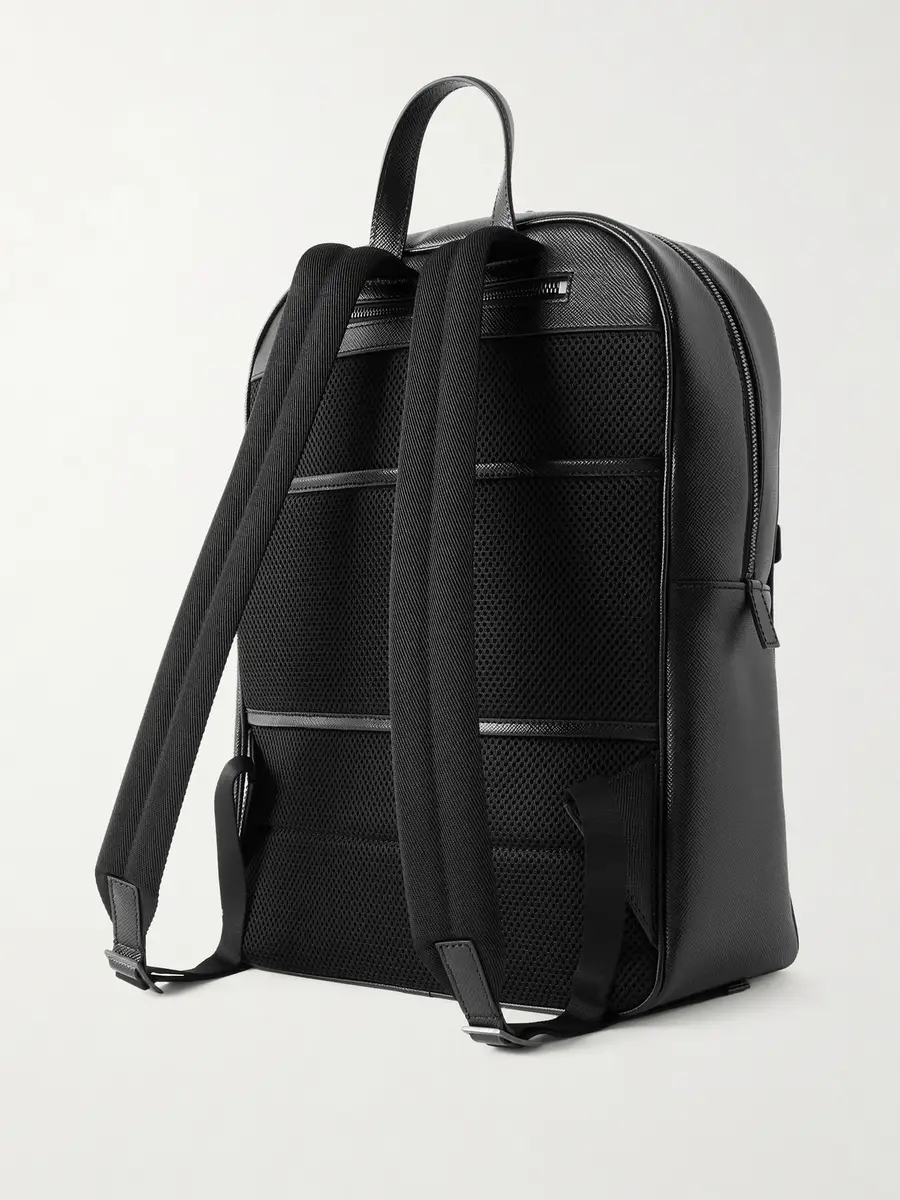 Serapian Evoluzione Cross-Grain Leather Backpack - Men | Thumbnail 4 Serapian Evoluzione Cross-Grain Leather Backpack - Men | Thumbnail 4