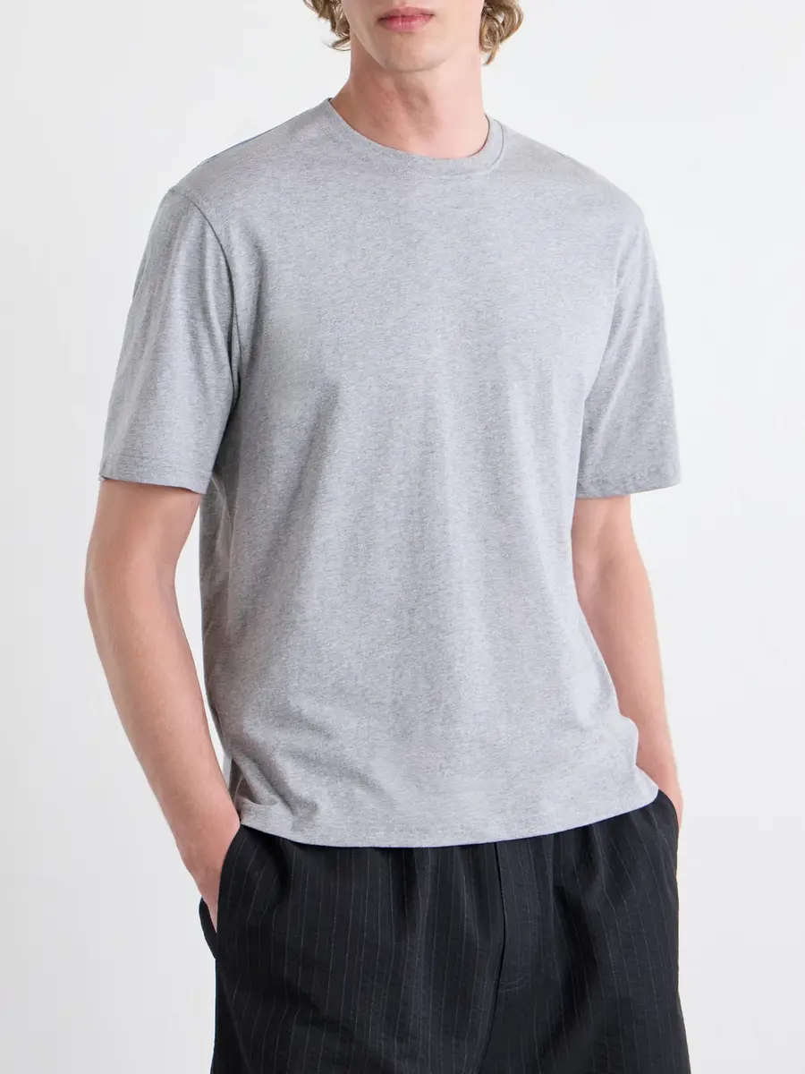 Studio Nicholson Bric Cotton-Jersey T-Shirt - Men | Thumbnail 3 Studio Nicholson Bric Cotton-Jersey T-Shirt - Men | Thumbnail 3
