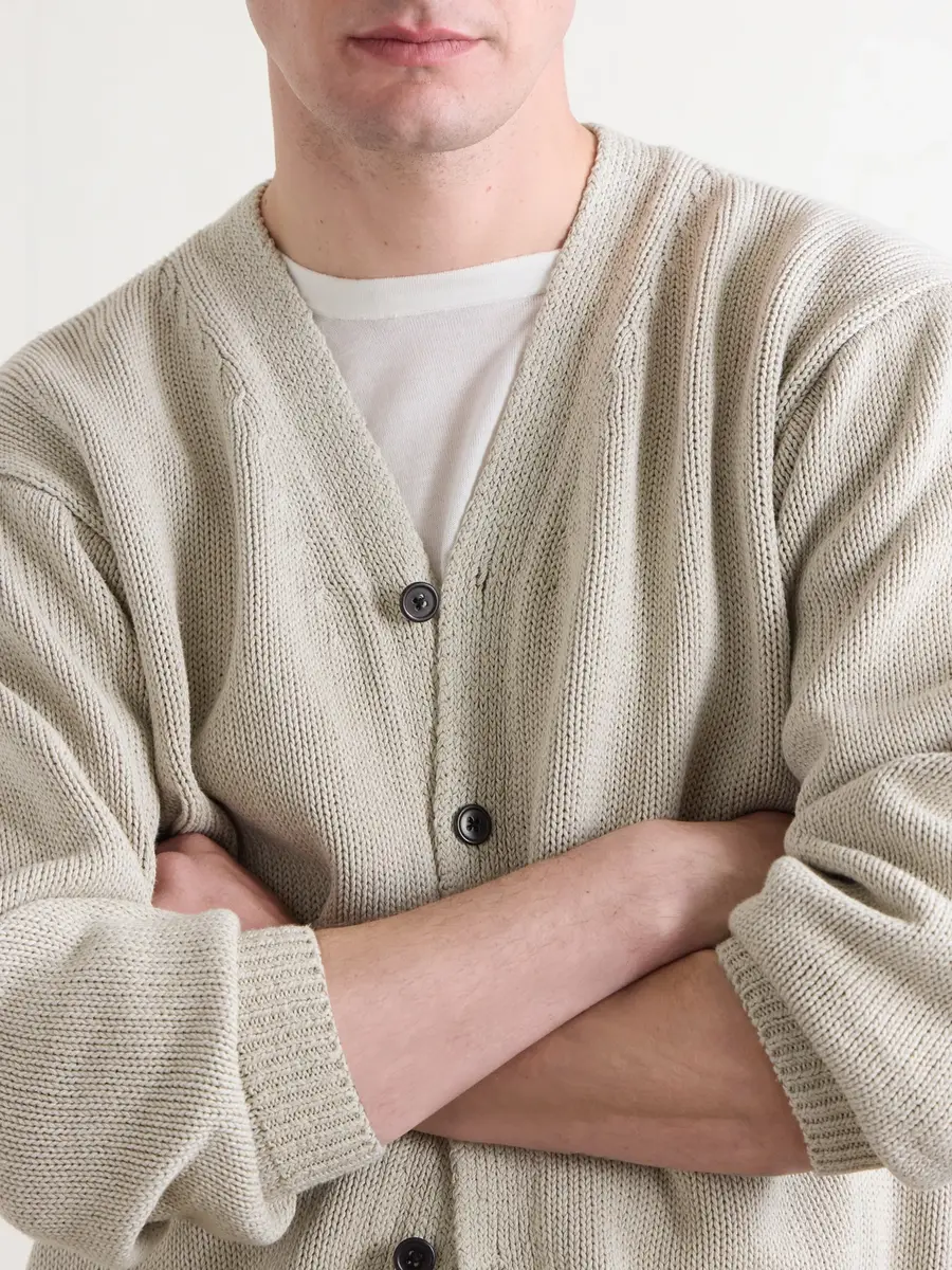 Kaptain Sunshine Cotton-Blend Cardigan - Men | Thumbnail 5 Kaptain Sunshine Cotton-Blend Cardigan - Men | Thumbnail 5