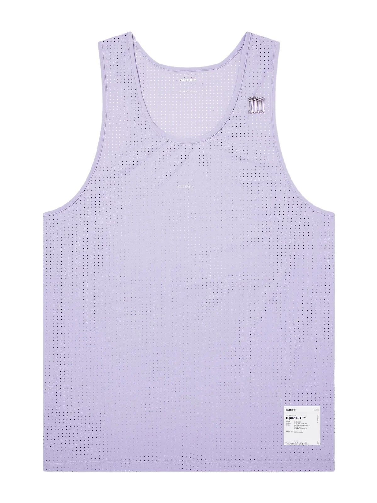 Embellished Logo-Appliquéd Space-O™ Mesh Tank Top - Men Embellished Logo-Appliquéd Space-O™ Mesh Tank Top - Men