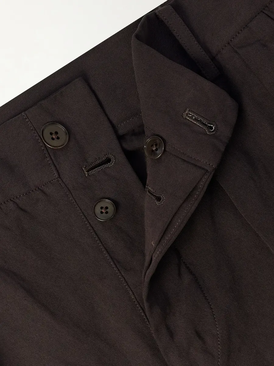 Kaptain Sunshine Straight-Leg Cotton and Linen-Blend Trousers - Men | Thumbnail 6