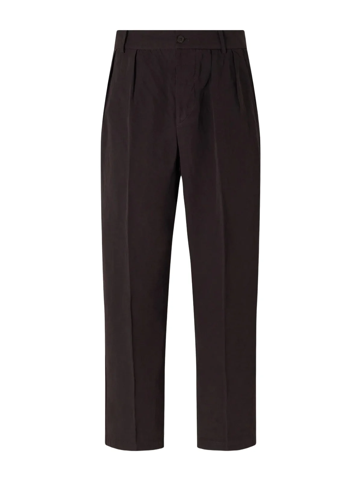 Straight-Leg Cotton and Linen-Blend Trousers - Men