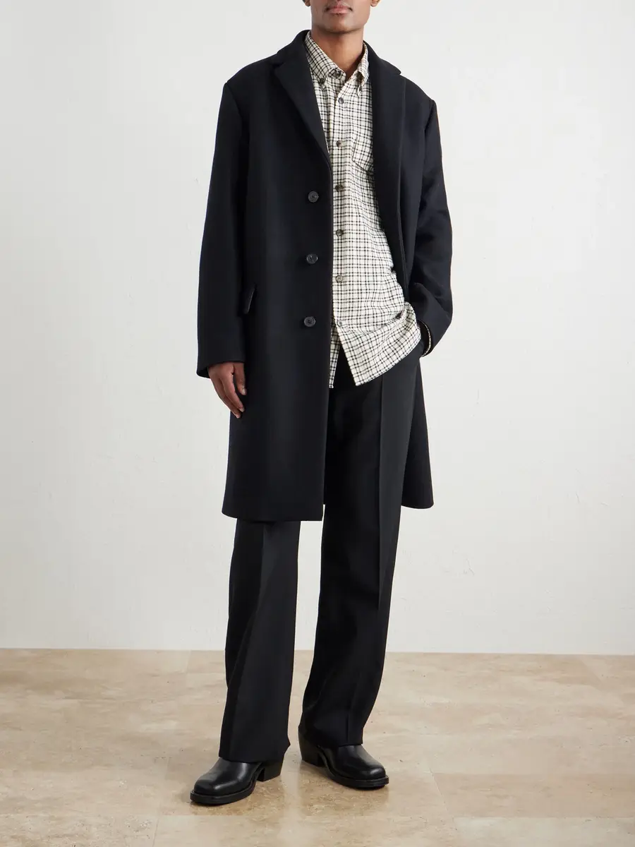 Dries Van Noten Wool-Blend Coat - Men | Thumbnail 2 Dries Van Noten Wool-Blend Coat - Men | Thumbnail 2