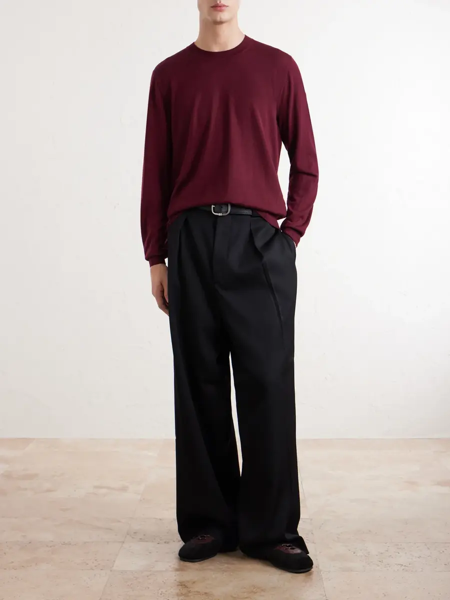 Dries Van Noten Merino Wool Sweater - Men | Thumbnail 2 Dries Van Noten Merino Wool Sweater - Men | Thumbnail 2