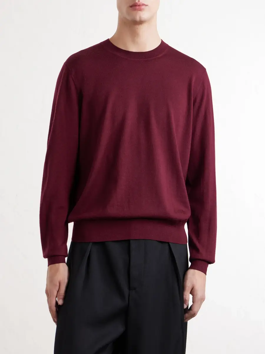 Dries Van Noten Merino Wool Sweater - Men | Thumbnail 3 Dries Van Noten Merino Wool Sweater - Men | Thumbnail 3