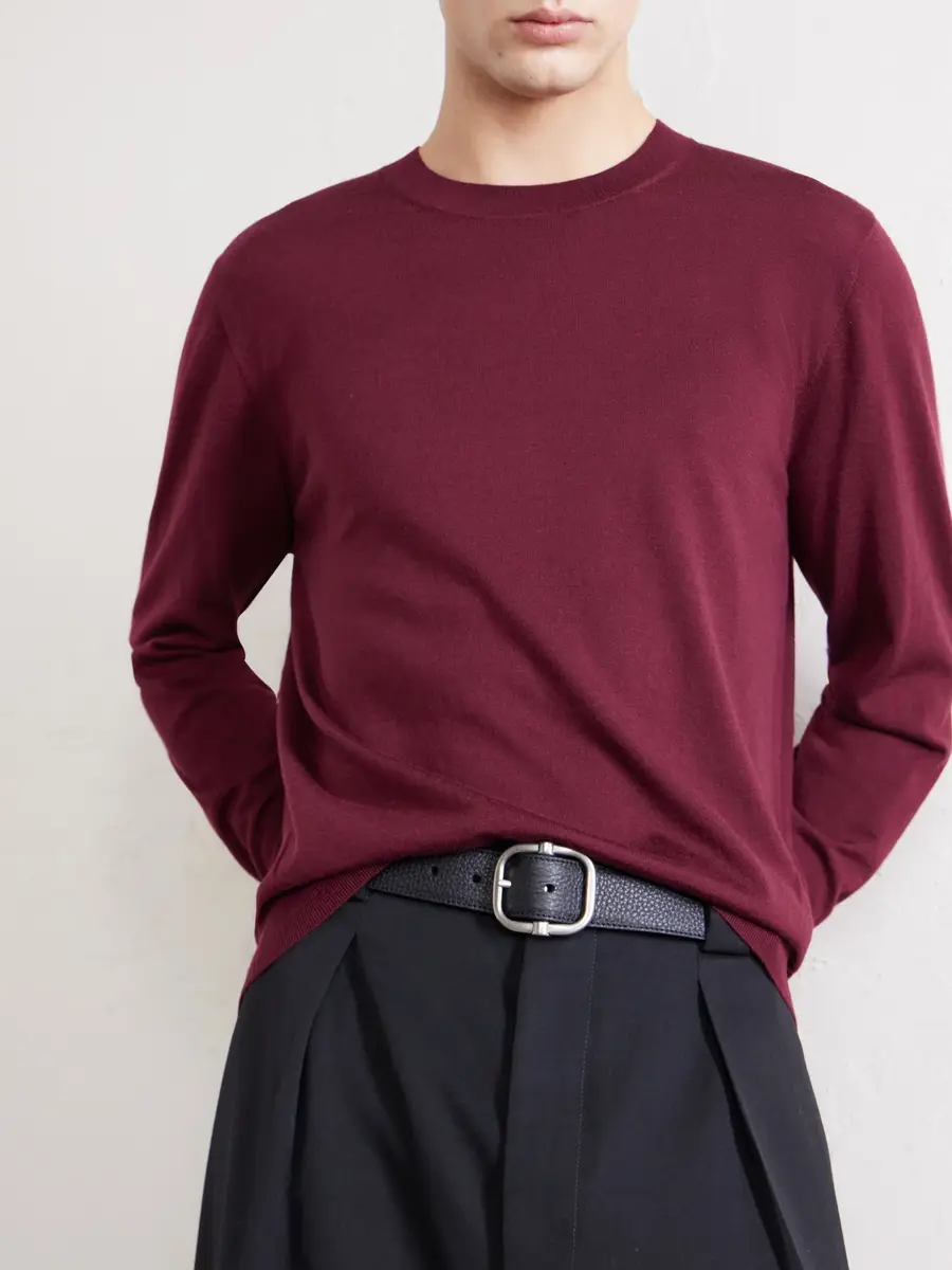 Dries Van Noten Merino Wool Sweater - Men | Thumbnail 5 Dries Van Noten Merino Wool Sweater - Men | Thumbnail 5