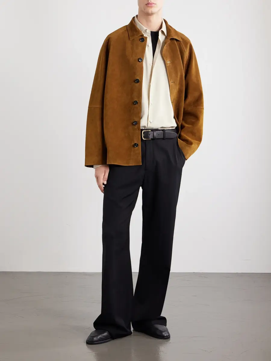 Studio Nicholson Bowe Suede Jacket - Men | Thumbnail 2