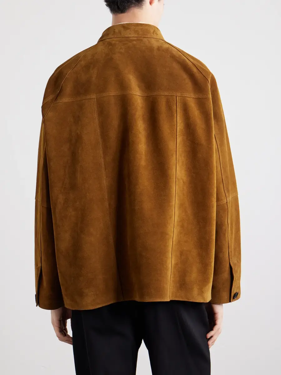 Studio Nicholson Bowe Suede Jacket - Men | Thumbnail 4