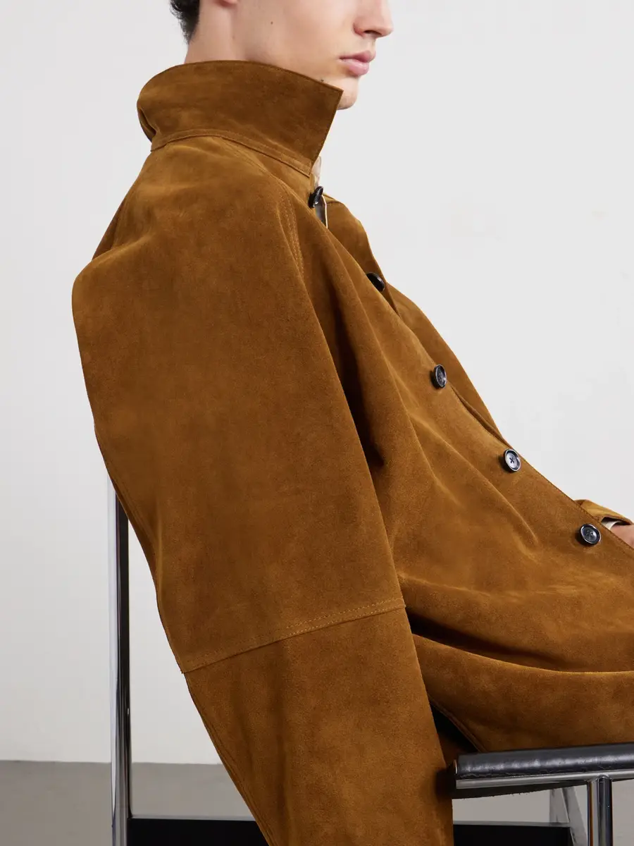 Studio Nicholson Bowe Suede Jacket - Men | Thumbnail 5