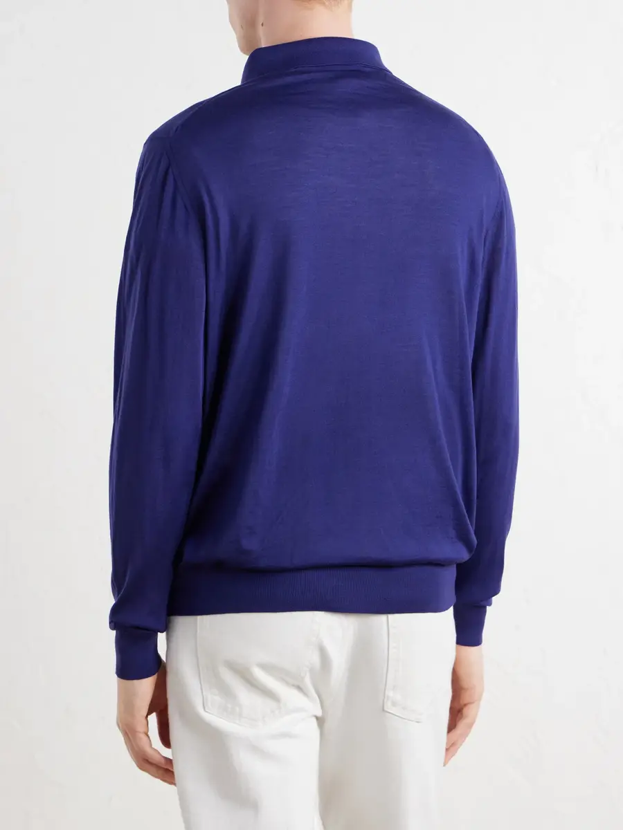 Kiton Wool Half-Zip Sweater - Men | Thumbnail 4